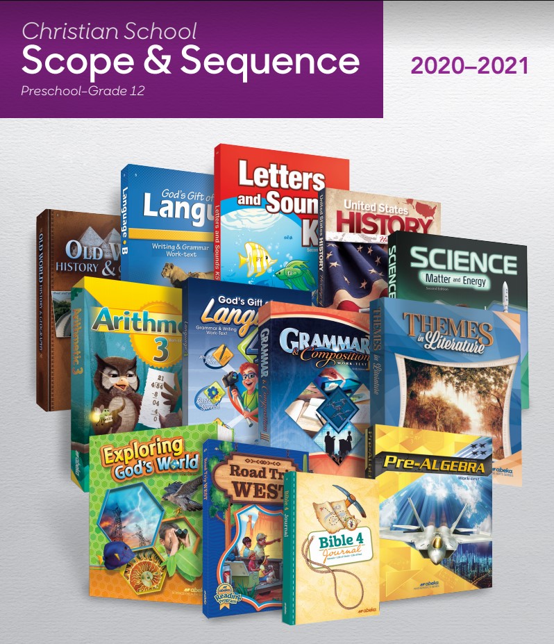 Abeka Scope & Sequence 2020-2021